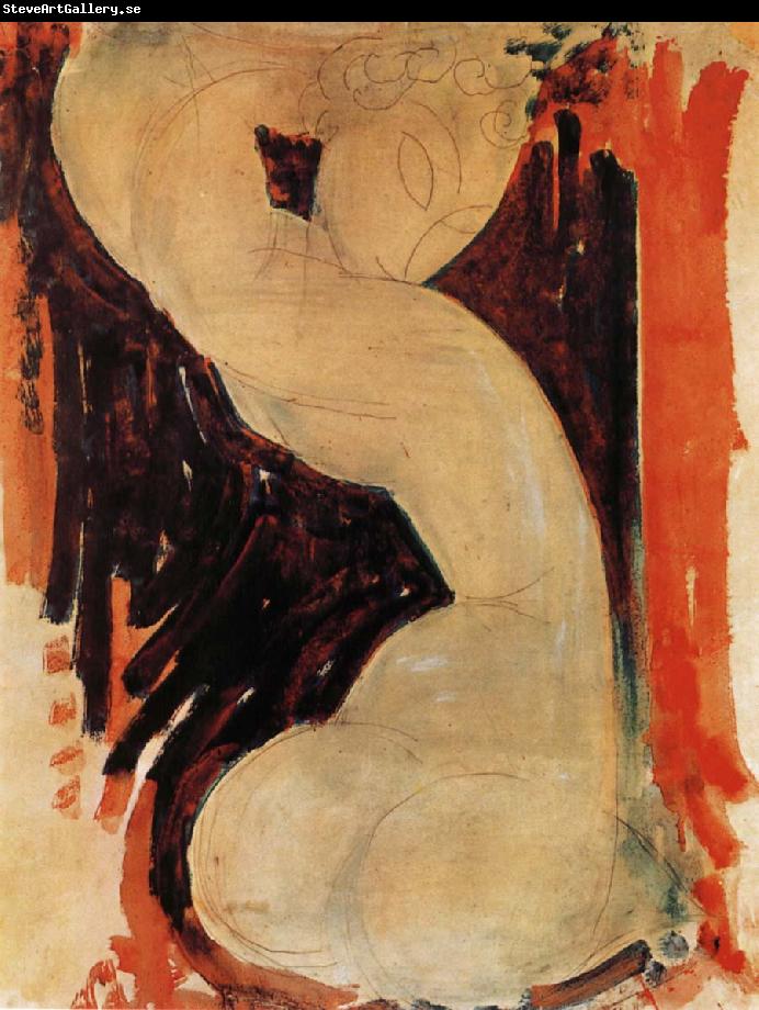 Amedeo Modigliani Caryatid